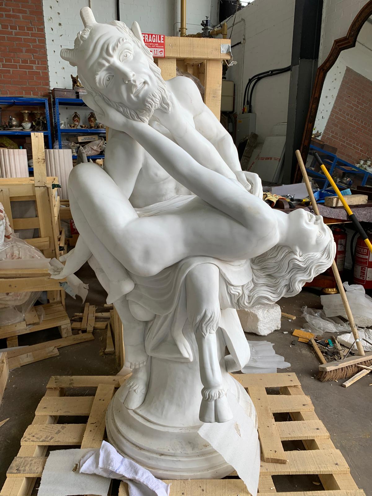 Beautiful, Italian marble sculpture, early 1900’s