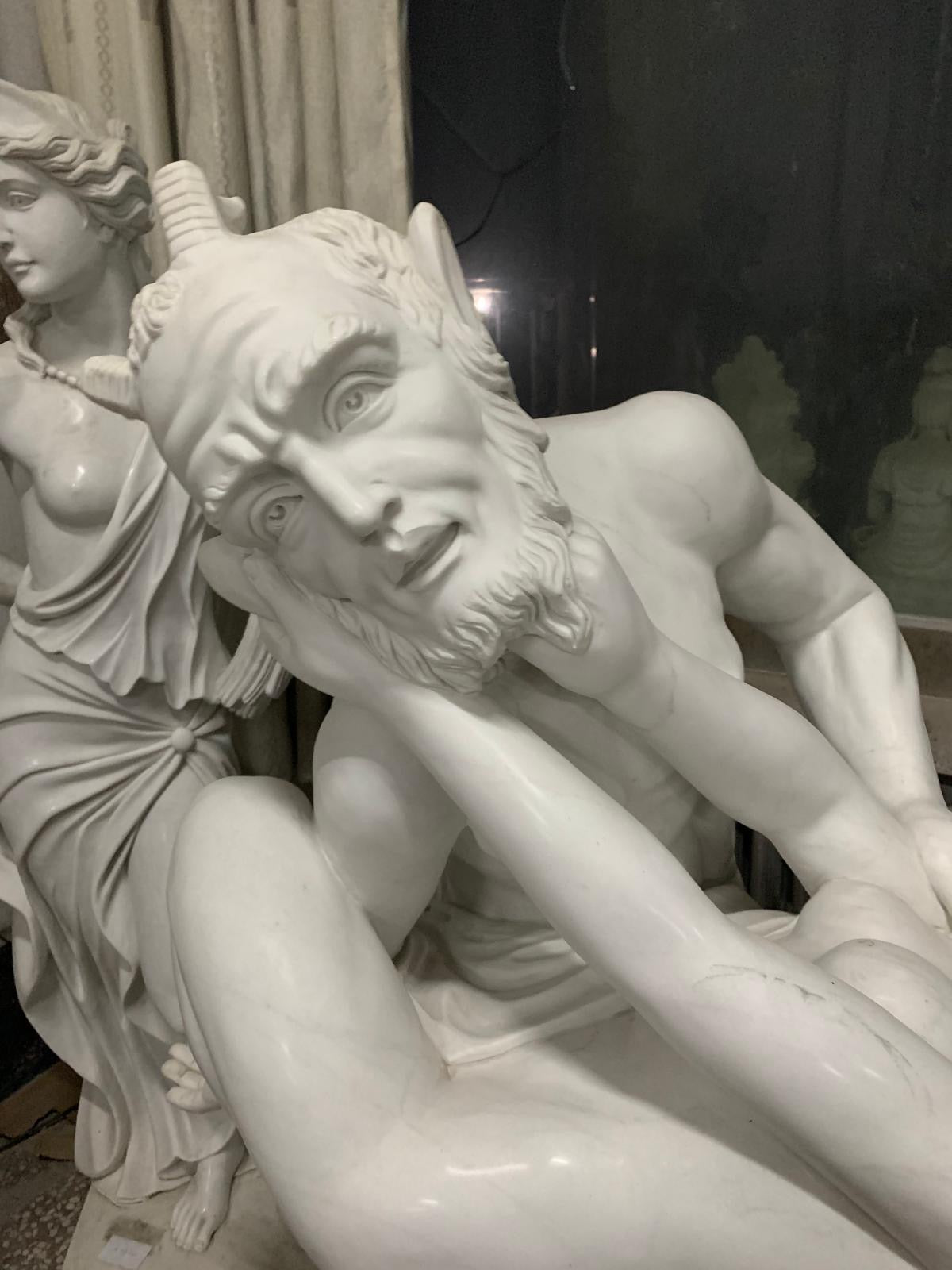 Beautiful, Italian marble sculpture, early 1900’s
