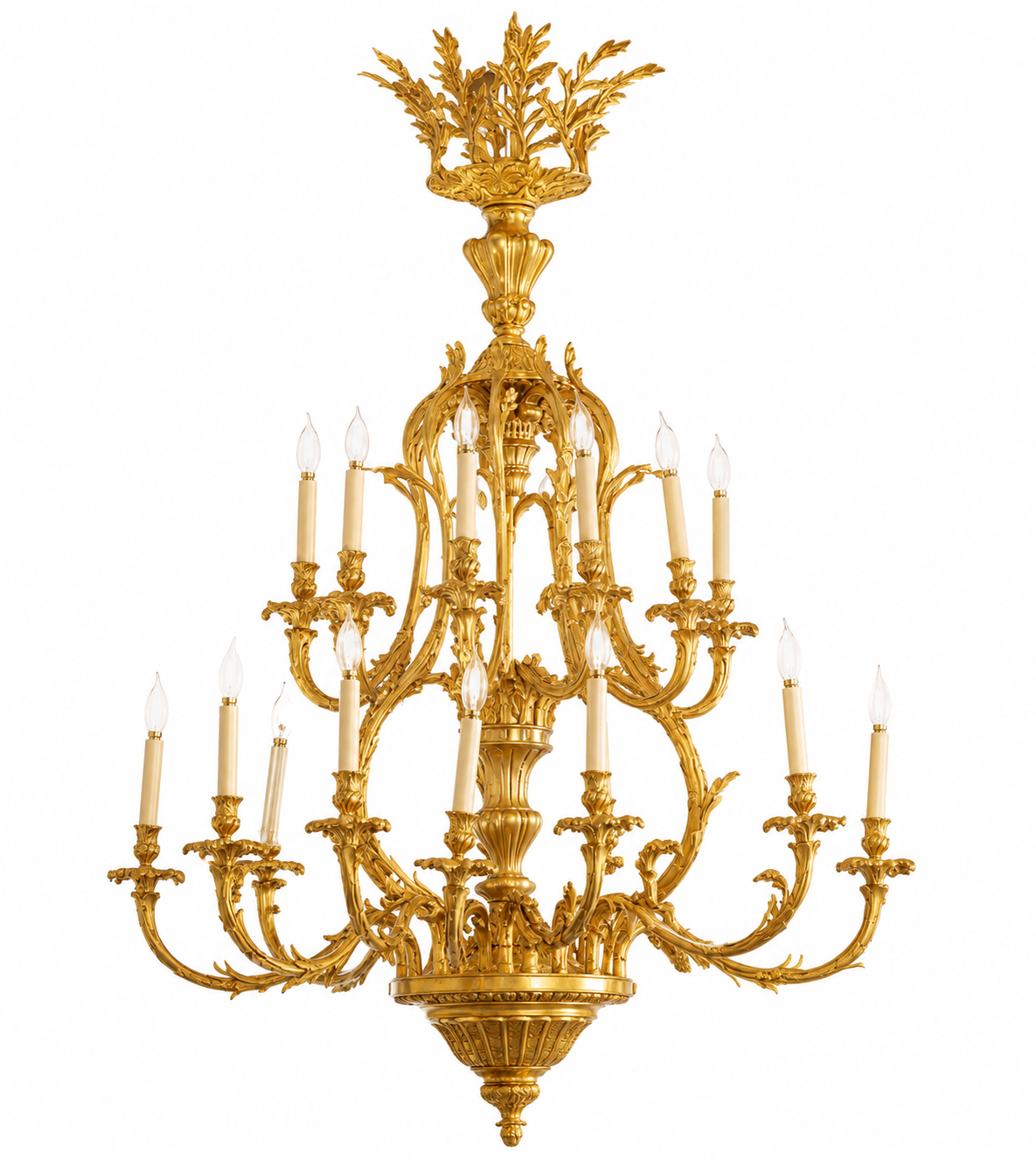 6x, French bronze chandeliers 125x100cm, priced individually