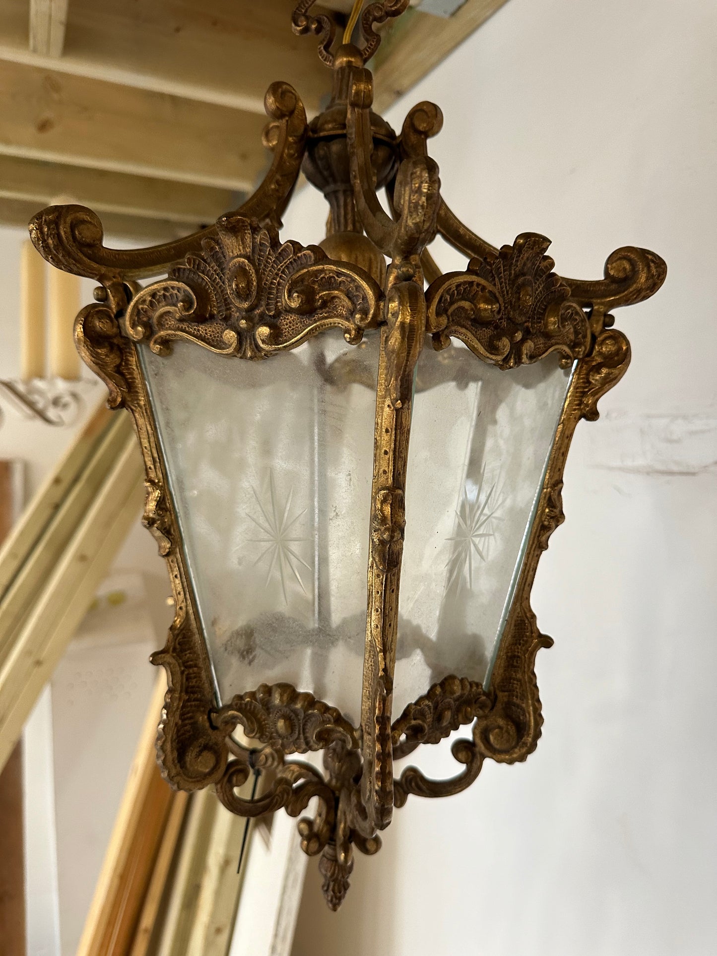 Beautiful French antique lantern