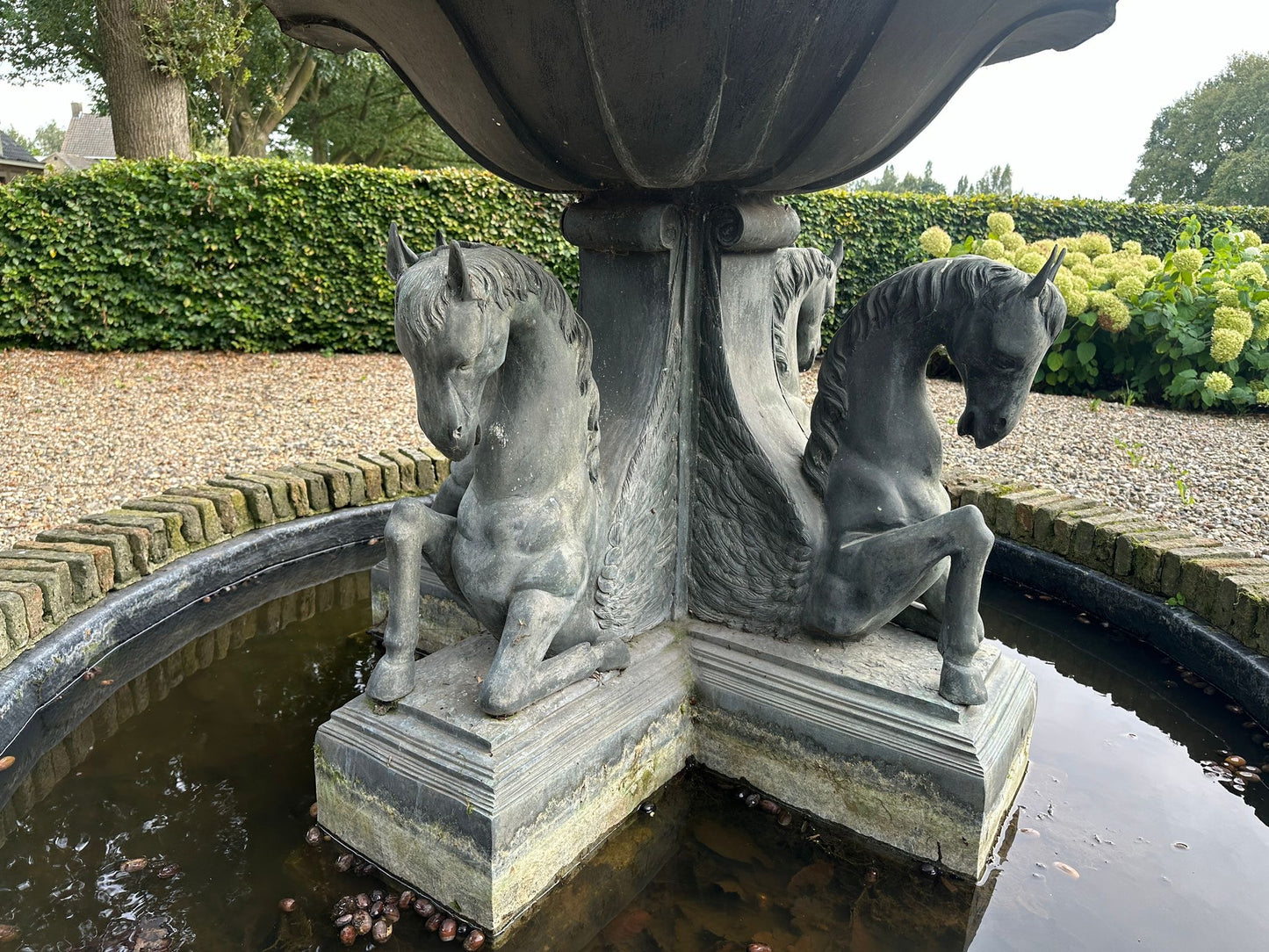 Stunning, late 1800’s, French horse fountain from Versailles