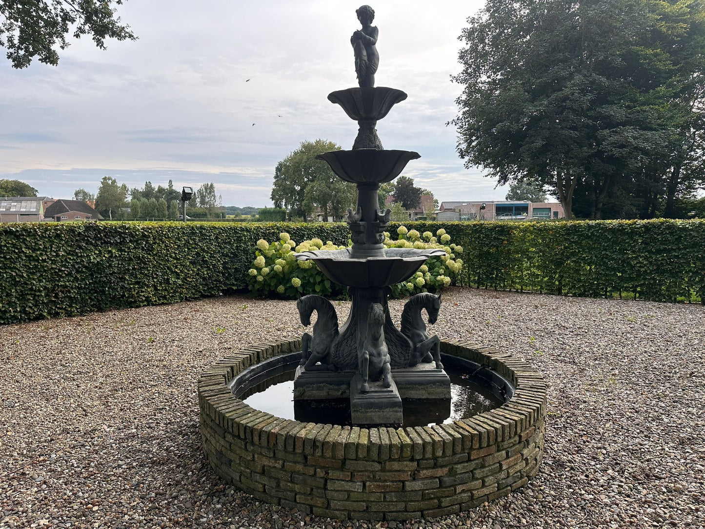 Stunning, late 1800’s, French horse fountain from Versailles