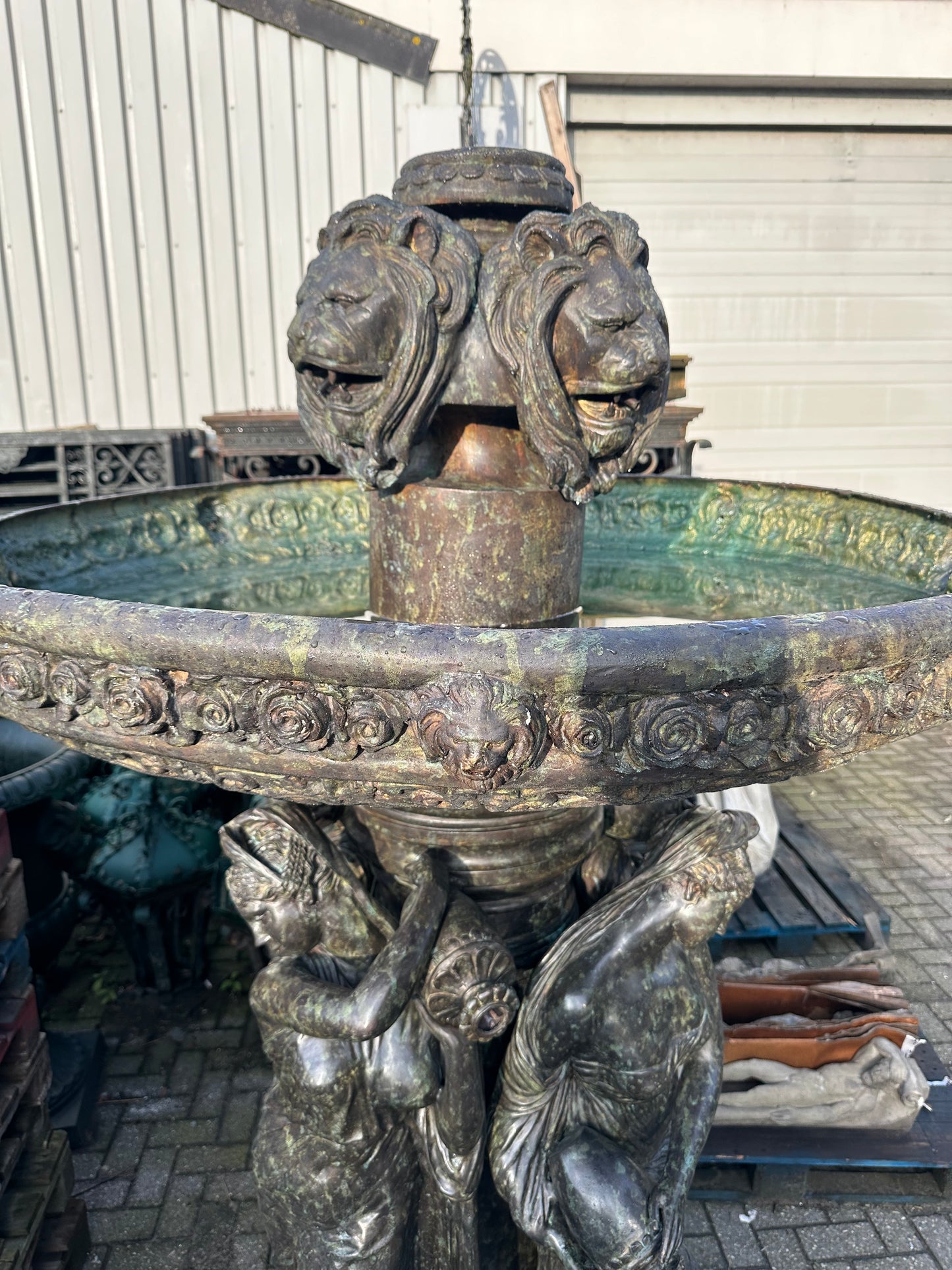 7.5ft tall, beautiful bronze fountain from Bordeaux