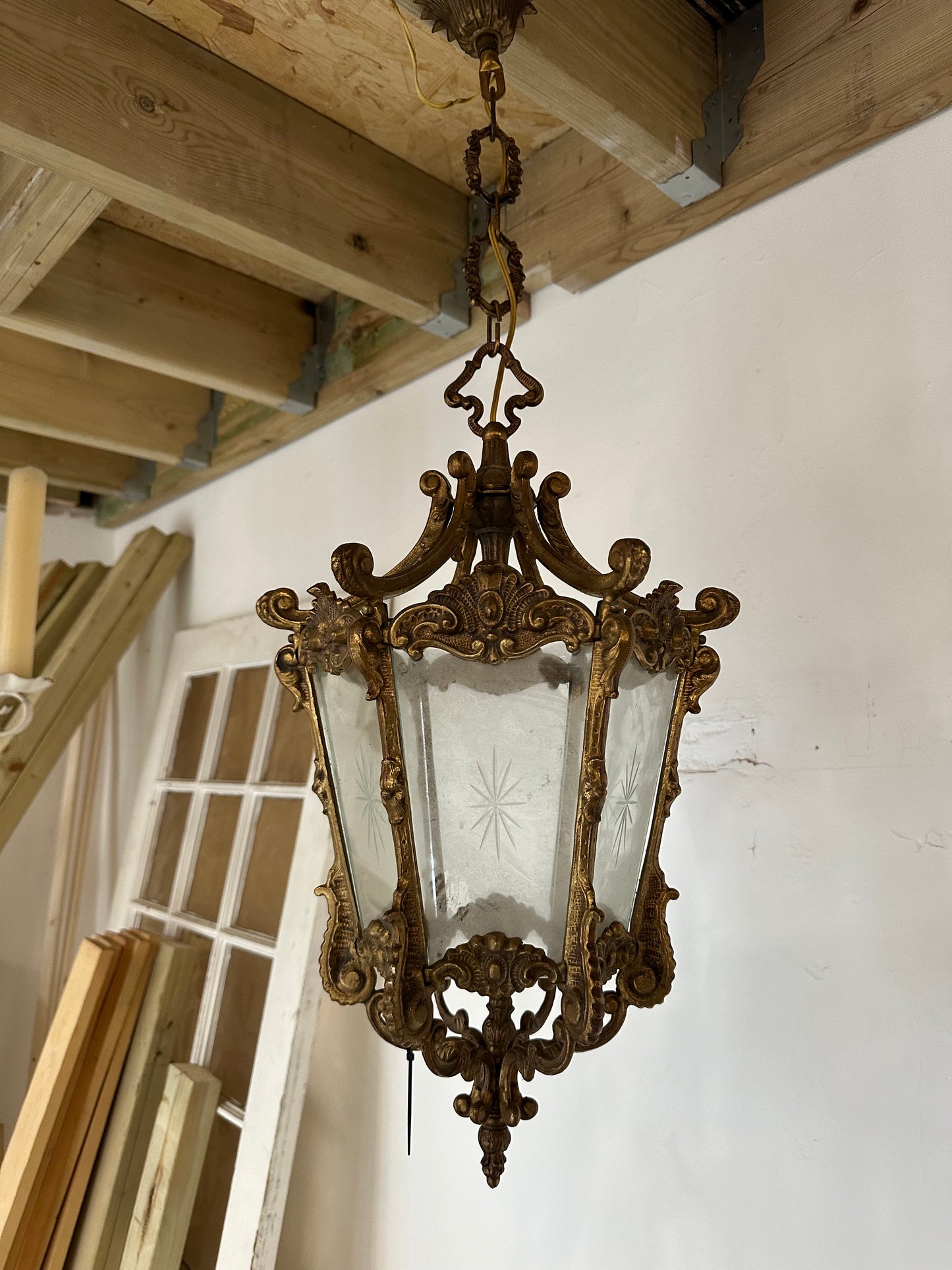 Beautiful French antique lantern