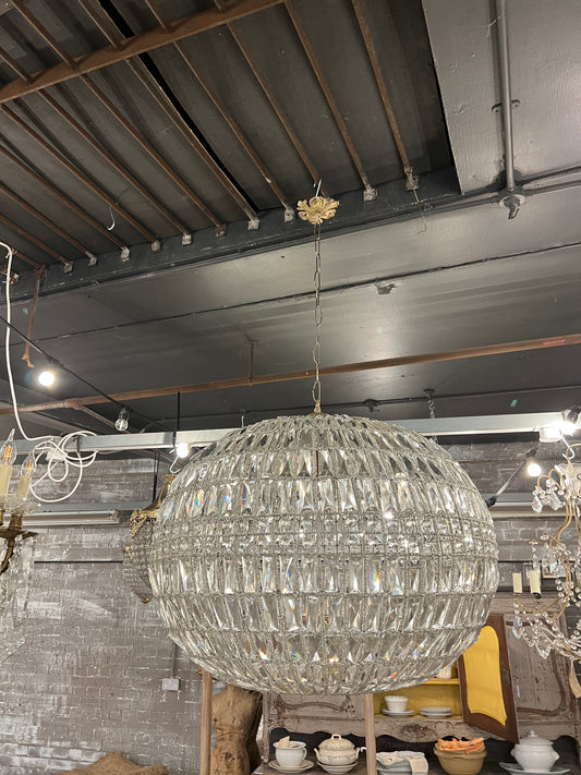 Large 80cm ball chandelier