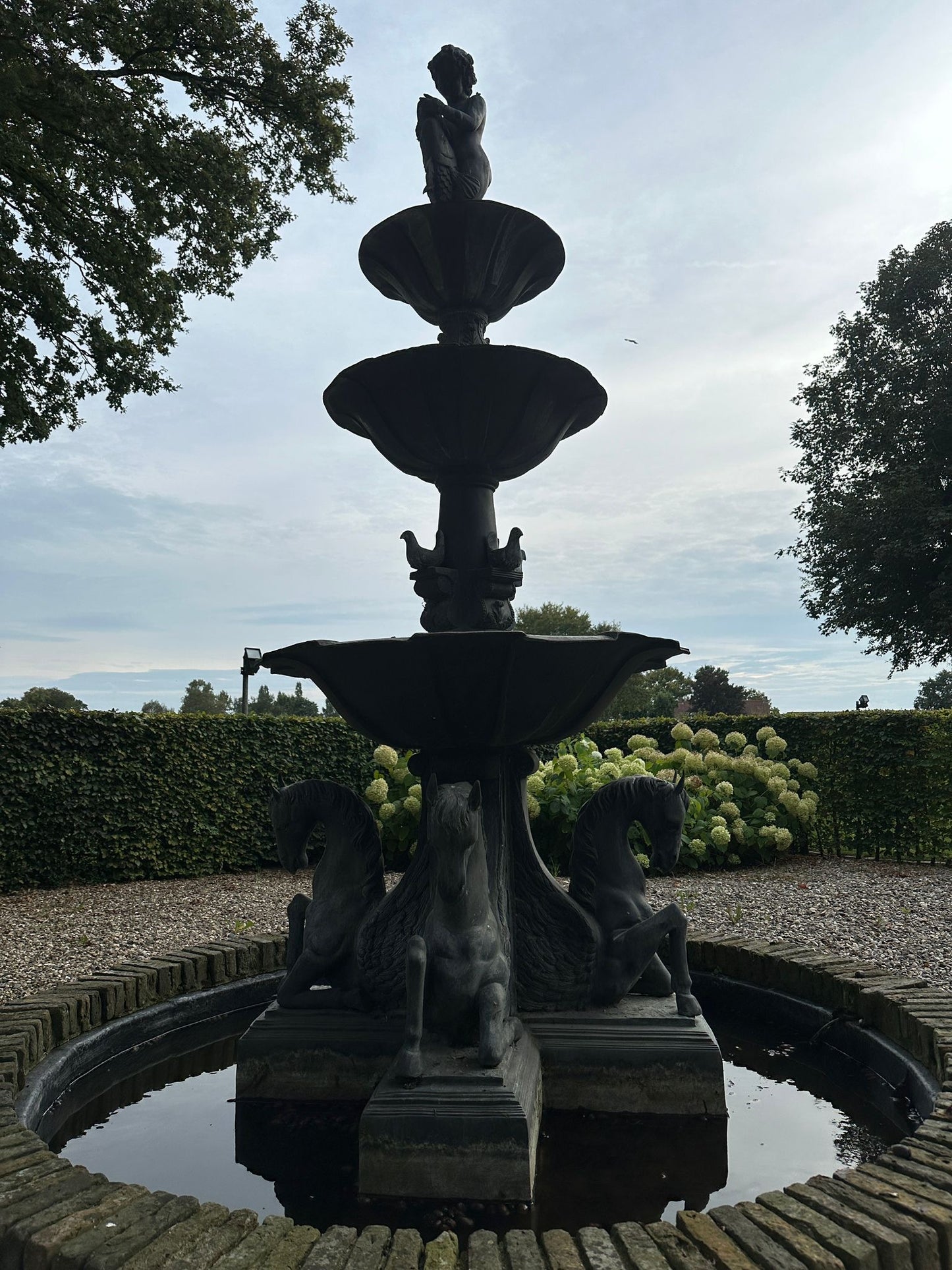 Stunning, late 1800’s, French horse fountain from Versailles