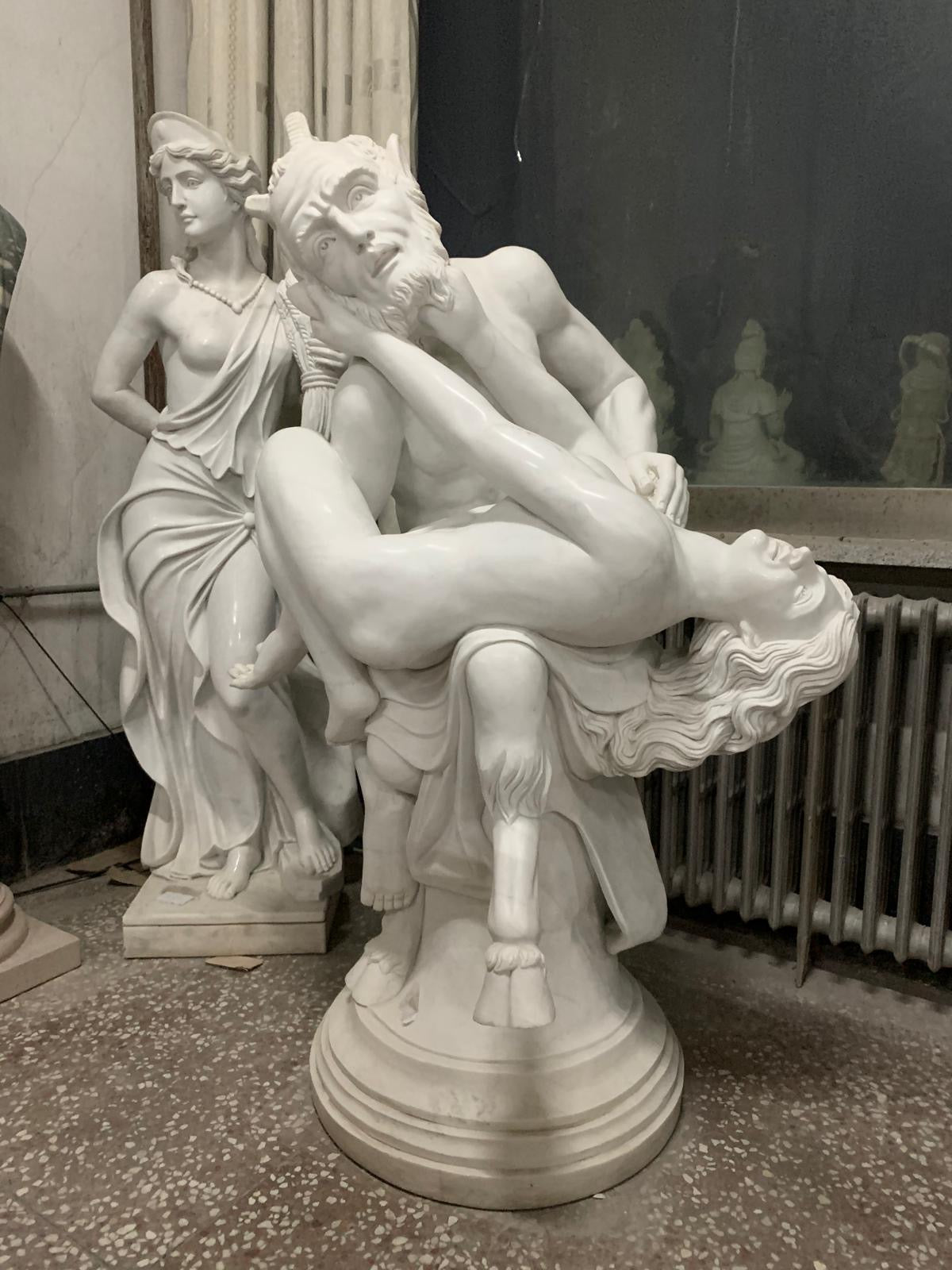 Beautiful, Italian marble sculpture, early 1900’s