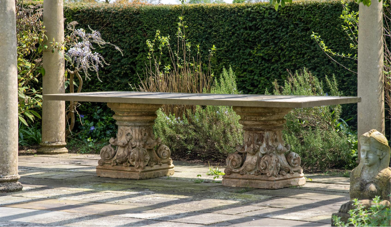 19th century, stunning garden table