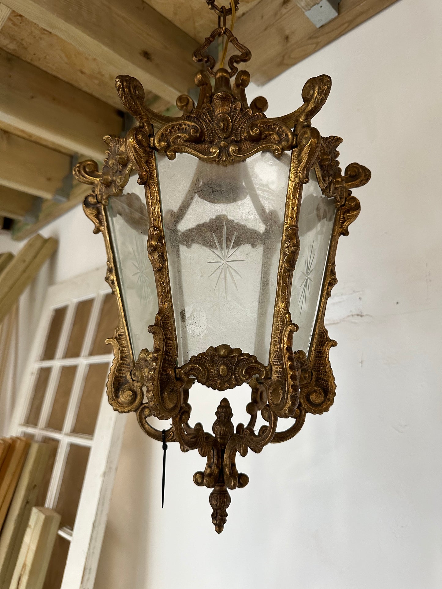 Beautiful French antique lantern