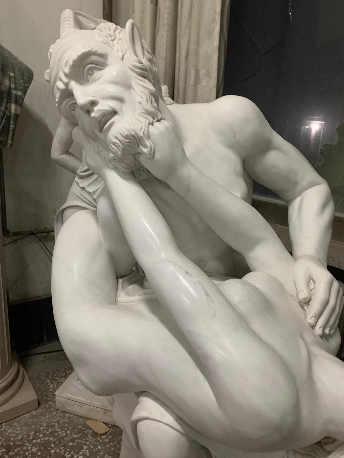 Beautiful, Italian marble sculpture, early 1900’s