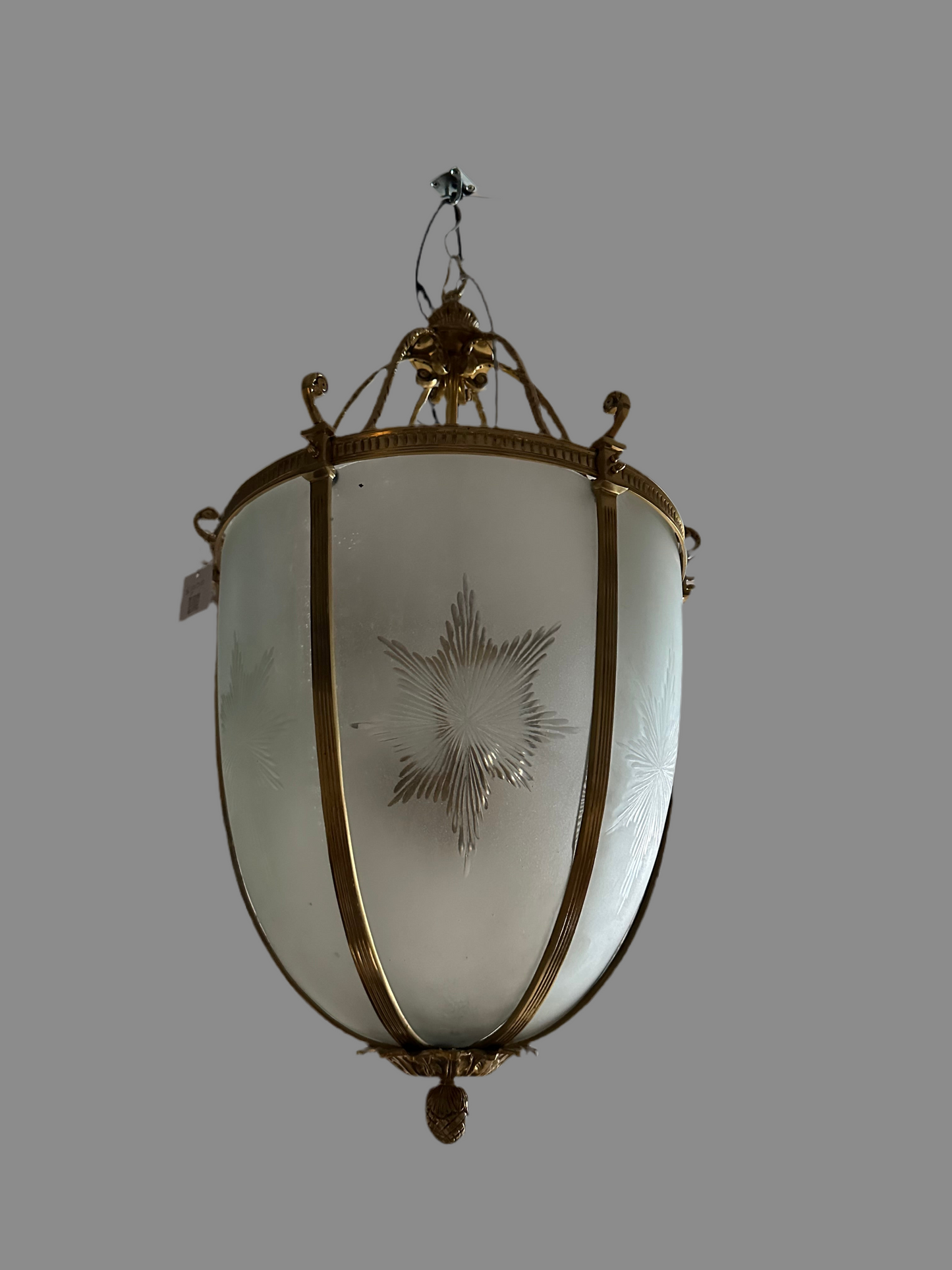 French antique lantern 70x40cm