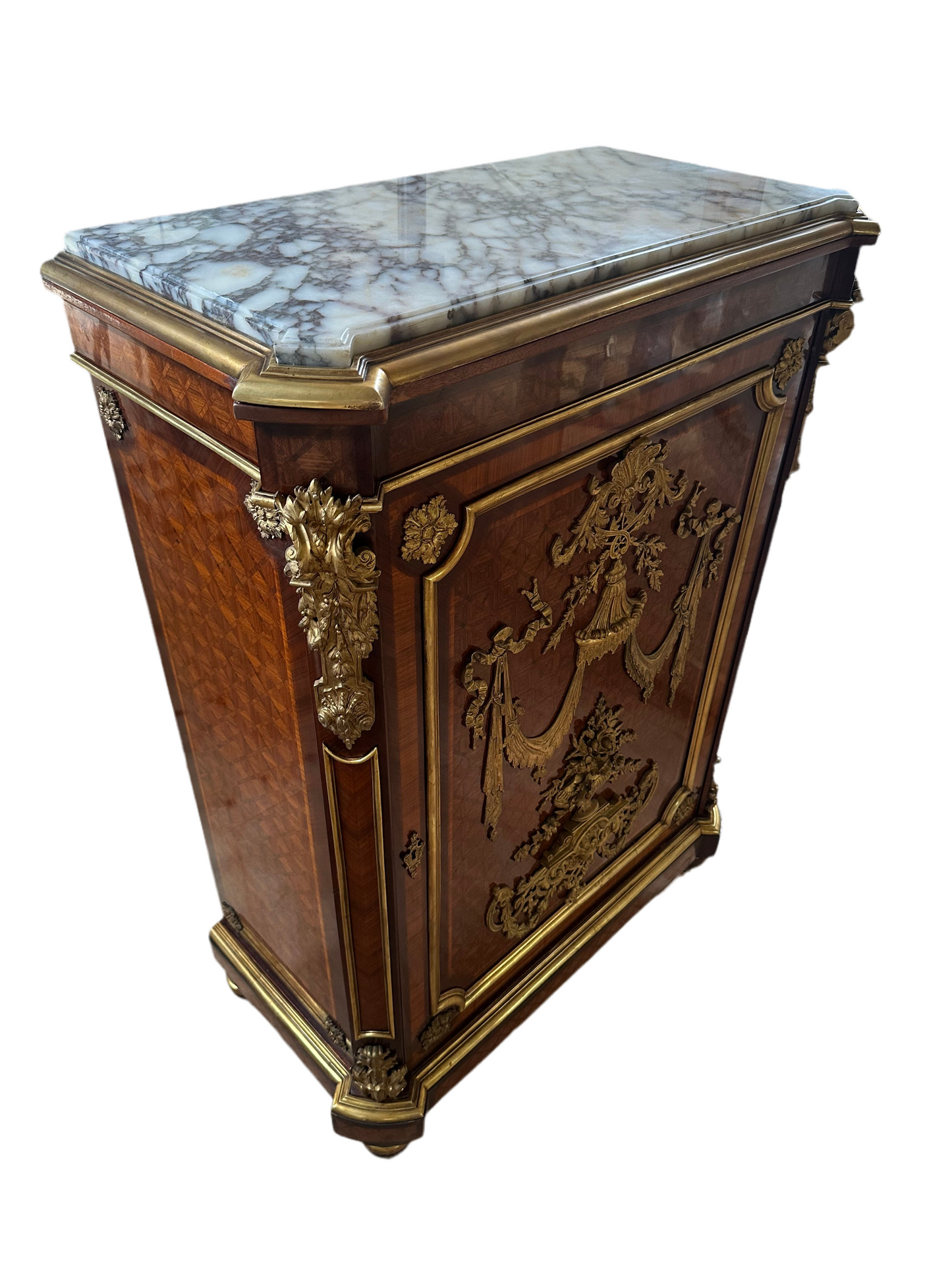 Stunning, Louis XV empire pier cabinet, (pair available)