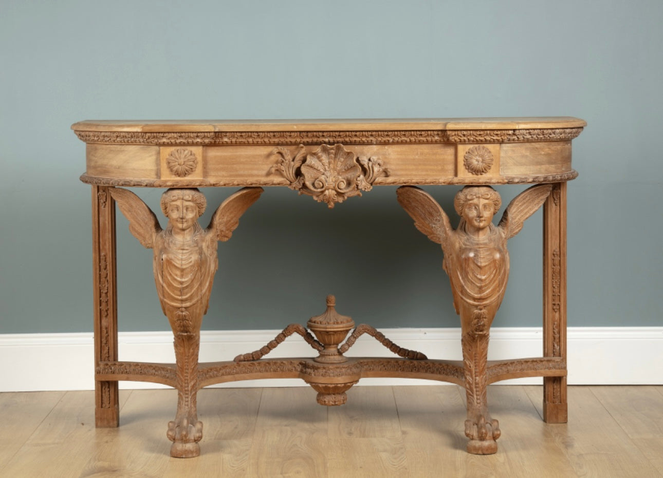 Beautiful early 1900’s Italian oak console