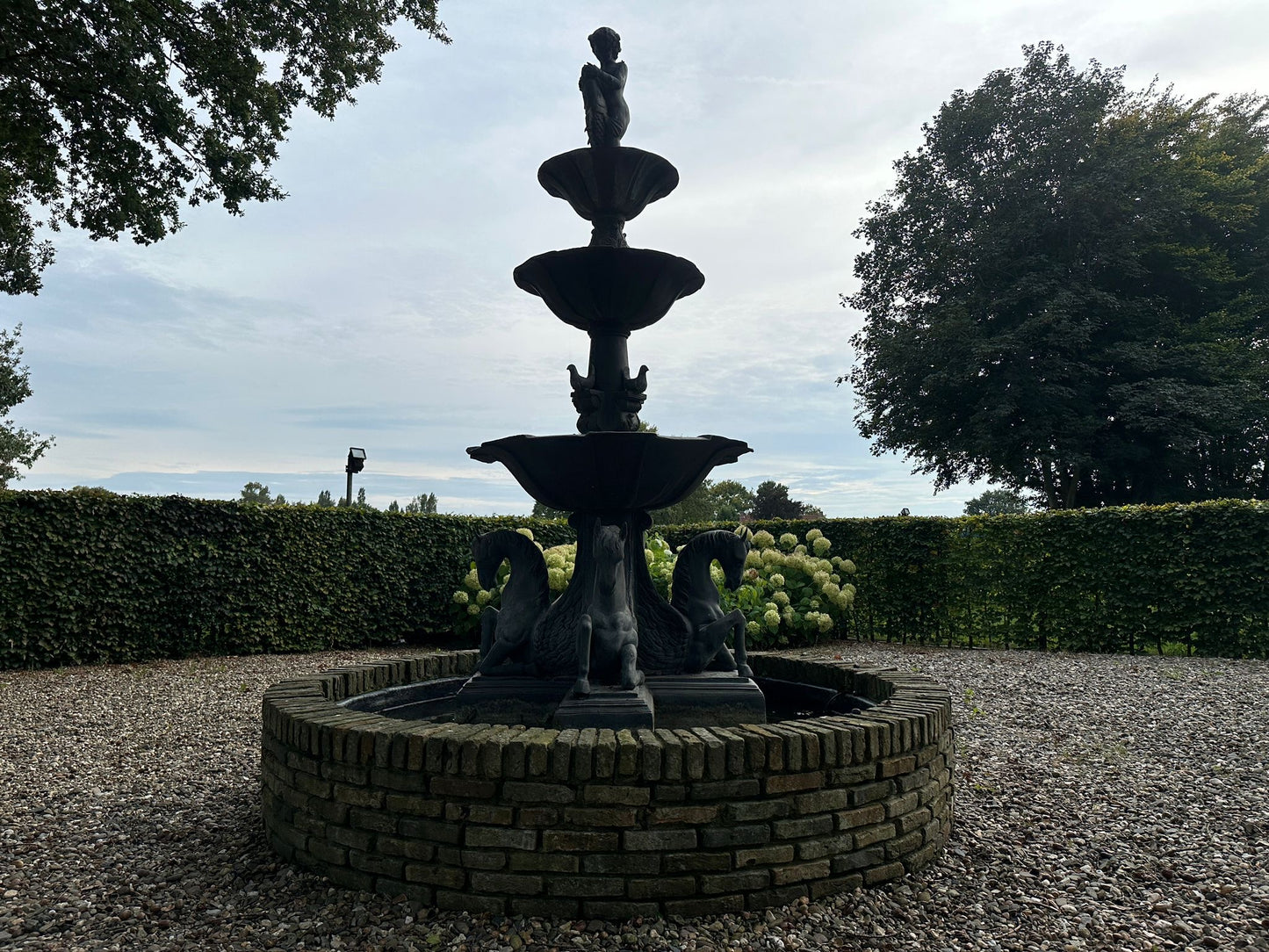 Stunning, late 1800’s, French horse fountain from Versailles