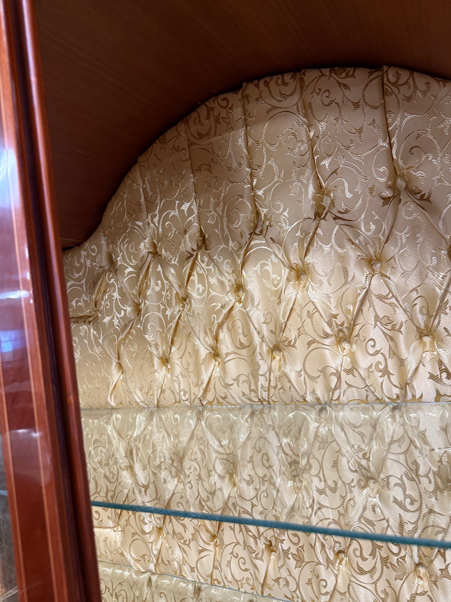 Beautiful glass fronted fren h vitrine/cupboard (pair available)